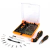 Good Brand Adjustable Flexible Household Repairing Tools Ergonomically Handle Magnetic Household Diy Tools Screwdriver Set