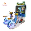 Good price indoor amusement Redemption Ticket Rider Bike Game Machine two players arcade Racing Simulator for sale
