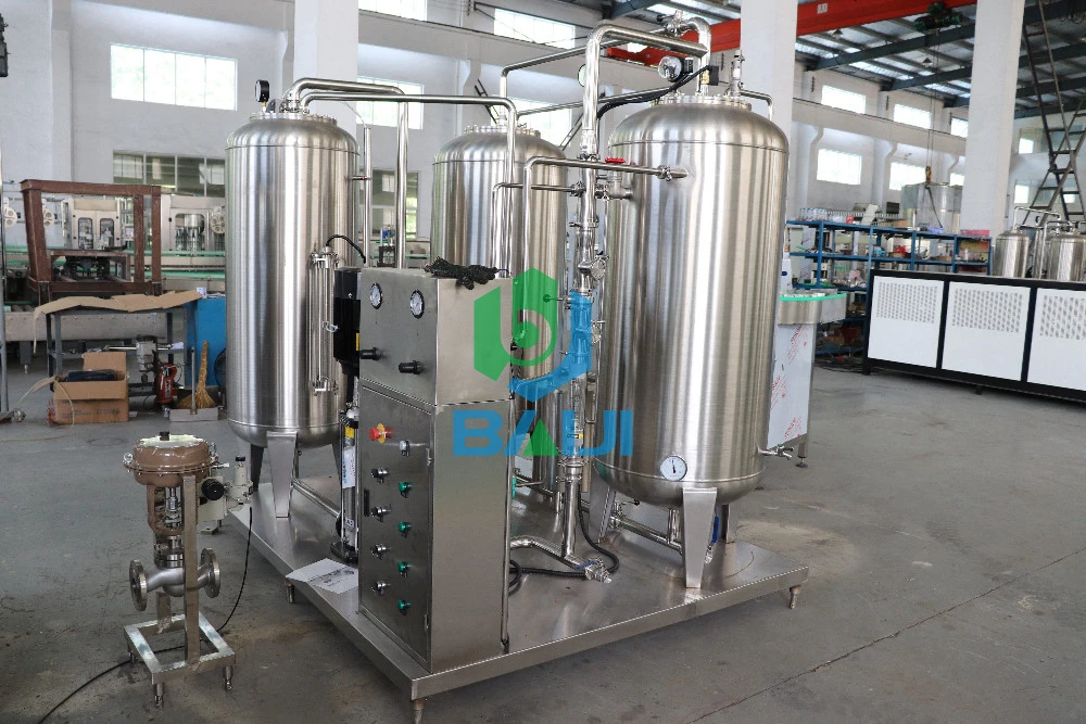 Good price soft drink filling manufacturing machinery / soda water mixing bottling line / beverage processing plant