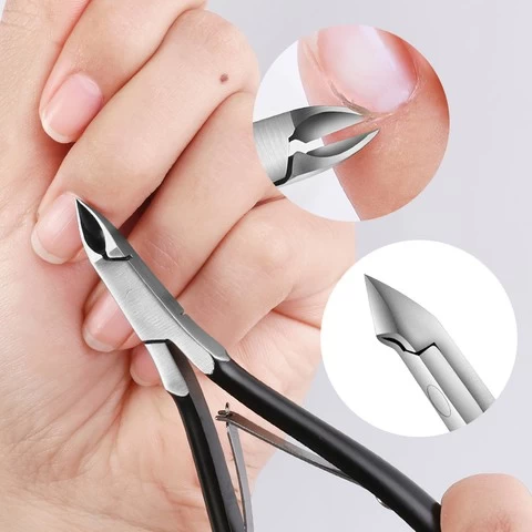 Good Selling Professional Stainless Steel Nail Cuticle Nipper for Fingernails and Toenails Cuticle Cutter