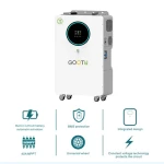 GOOTU 1000W Portable Power Station With lithium Ion Battery Universal Wheel Back up Generator