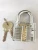 Import GOSO LOCKSMITH tool TRANSPARENT practice padlock 1-146 intelligent toy cheap gift lock pick tool for beginner from China