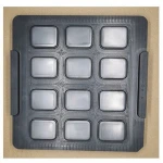 Graphite Mould Used to Make Watch and wristband curved glass Graphite Products Flexible glass