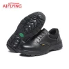Guangzhou Wholesale  price fashionable   industrial  leather brand safety shoes  with steel toe cap midsole for workers men