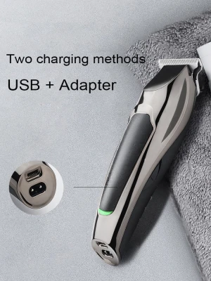 Hair Cut Machine Men Electric Hair Trimmer Clippers V030 Beard Shaver Mens USB Rechargeable Cordless Professional Hair Clippers