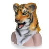 Halloween Costume Theater Prop High quality Novelty fur Tiger LED Head Animals Mask