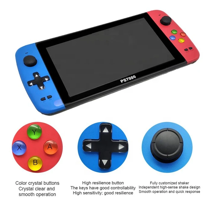 Handheld game player portable console 128Bit 7inch advanced 4000mAh Game Controller