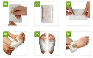 Health care Aroma Ginger detox foot pads patch adhesive sheet Kingers Ginger plus foot Patch high quality