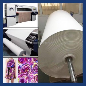 heat transfer paper rolls textile printing