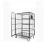 Import Heavy Duty Folding Nestable 4 Sided Security Rolling Storage Cages For Logistics from China