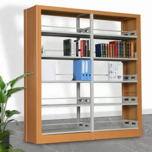 Buy Heavy Duty Library Furniture Reading Hall Display Library Bookcase ...