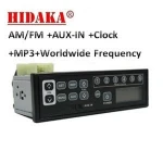 Heavy Machinery Radio Excavator Tractor 12v 24v am fm radio with aux input