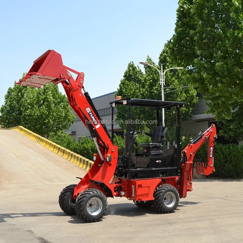 Buy Heracles 800kg Mini Backhoe Loader For Sale from SHANDONG HERACLES ...