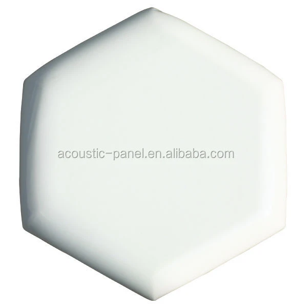 hexagon 3D sound absorber sound proof material acoustic panel YZ-008