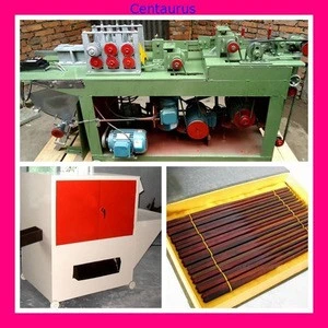 High efficiency bamboo chopsticks making machines with easy operation