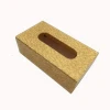 High-end gold home rectangular tissue tray cover custom acrylic tissue box for car