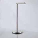 High End Hotels bathroom Metal Toilet Paper Towel Holder Stand