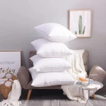High-end Quality 2.5D Polyester Fillings 18x18 White Throw Pillow Insert
