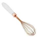 High grade home kitchen stainless steel manual de gold egg beater egg whisk