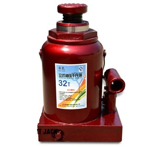 High Lift, Heavy Duty Portable vertical hydraulic Bottle Jack Small Lifting car Jacks 3.2T-100T in factory stock
