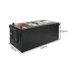 high quality 12V 100AH Lithium-Ion Auto Battery for Recreational Vehicle Solar Energy Storage