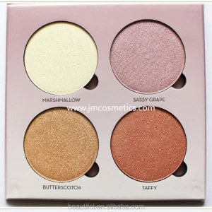 High quality baked eye shadow palette private label eyeshadow palette GMP makeup suppliers in Guangzhou