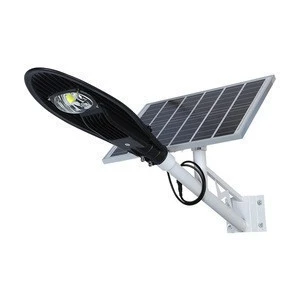 High quality Bridgelux cob Ip65 waterproof outdoor 20w 30w 50w 60w integrated solar led street light