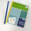 High quality Clear Clipbar Files , Plastic Report Cover File Folder For Presentations and Projects