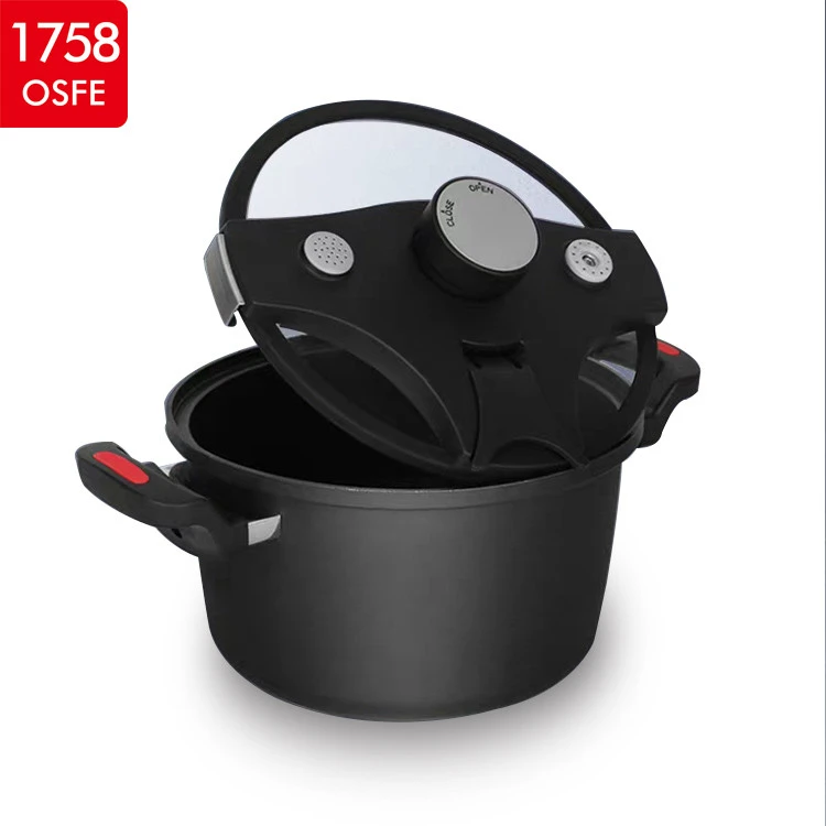 High Quality Colorful Non Stick Coating Multi Low Pressure Cookers