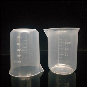 High quality competitive price plastic beaker laboratory beaker wholesale 20ML