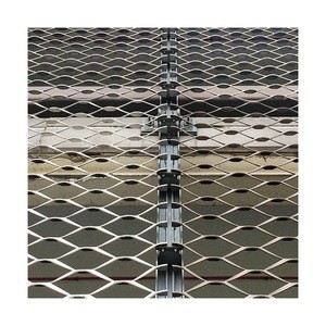 High Quality Construction Decorative Expanded Metal Mesh Curtain Wall