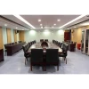 High quality factory price big rectangle office conference tables by durable Solid wood luxury commercial meeting table