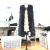 Import high quality faux fox fur vest long design womens slim outerwear coats genuine leather square top rated fur waistcoat cloth from China
