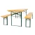 Import High quality foldable garden benches and table set from Russia
