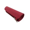 High Quality Genuine Leather Roll Up Custom Pencil Pouch
