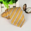 High quality gold tie factory direct polyester tie for men