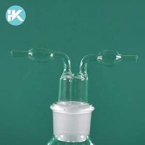 High quality Huke Lab Monteggia Gas Washing Bottle With Porous Tube