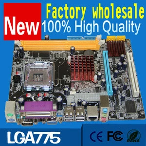 High quality Intel chipset Socket 775 Motherboards For desktop G41 Support 2xDDR3 FSB 1333/1066 MHz