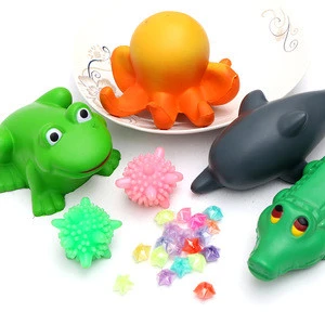 High quality kawaii PU foam animal shape stress frog/dophin/octopus/crocodile for promotion