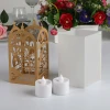 High quality laser cut animal christmas paper lantern in paper crafts