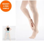 High Quality Low Price Factory In-stock Free Sample Convertible Ballet Tights With Hole Dance Tights