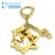 Import High quality make your own blank metal charm enamel pop wedding gift animal turtle bear emoji custom logo keychain for women from China