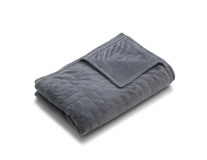 high quality minky removable quilted duvet cover for weighted blanket