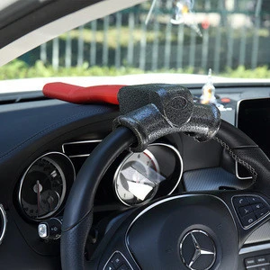 High quality multi-function steering wheel lock