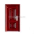 Import High Quality OEM Service 2 Panels Safety Steel Entry Door from China