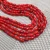 Import High quality oval coral bead jewelry processing raw material red for jewelry production from China