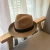 Import High Quality Paper Straw Fedora Jazz Hat Trilby Gangster Summer Holiday  Beach Sun Hats Sombreros from China