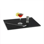 High Quality Promotional Restaurant Custom Logo Soft PVC Rubber Bar Mat for Bar Using