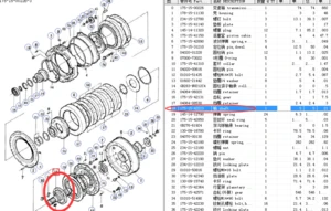 High quality shantui bulldozer transmission parts SD32 shaft 175-15-42213
