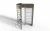 High quality single lane  access control system  Full Height Turnstile Gate for bus station